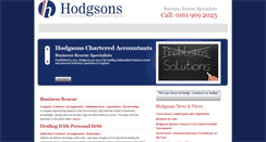 Desktop Screenshot of hodgsons.co.uk